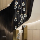 Chandelier 9425/10 GD crystal Q50 H250 50W