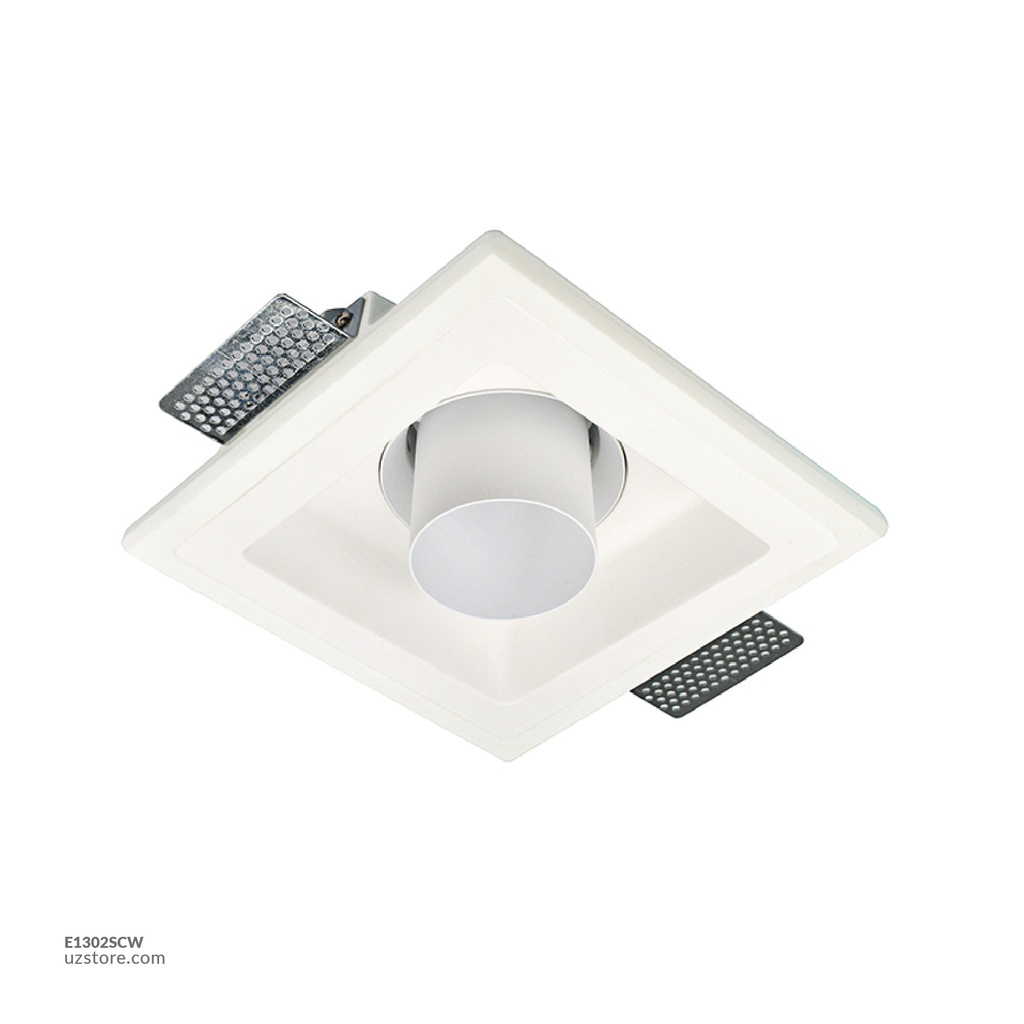 White Gypsum Downlight GU10 210200