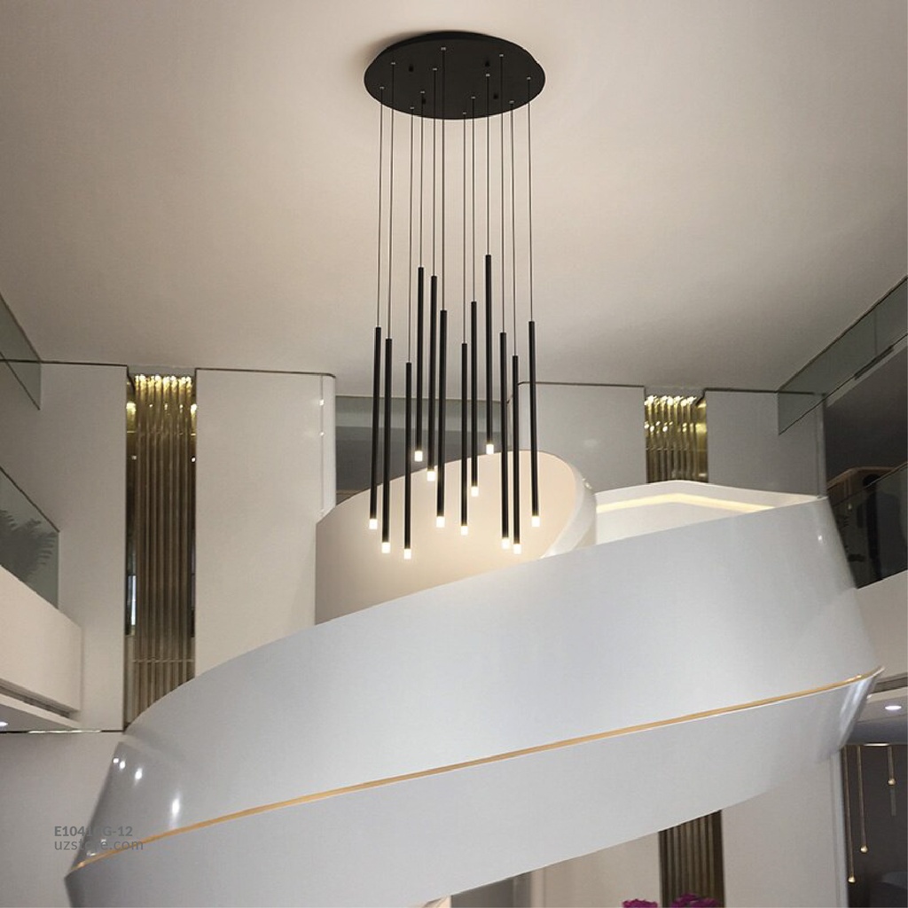 Chandelier 9426/12 BK Q50 H150 60W