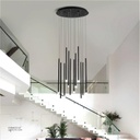 Chandelier 9426/12 BK Q50 H150 60W