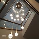 Chandelier 9340/27 GD Q60 H500 135W