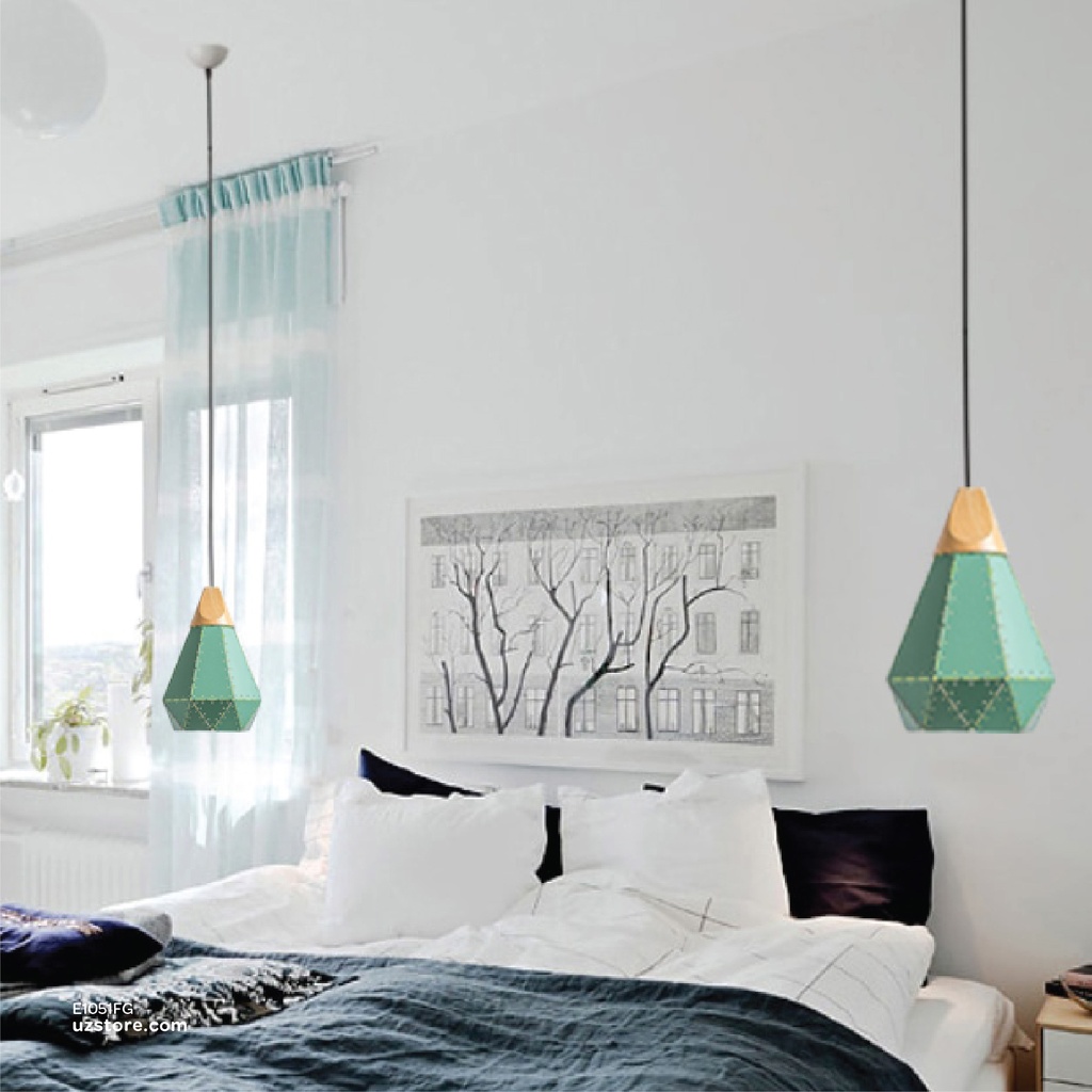 HANGING LIGHT 7427/1 GREEN