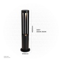 LED Lawn Light GRAY DFC-1024/600H 10W*1