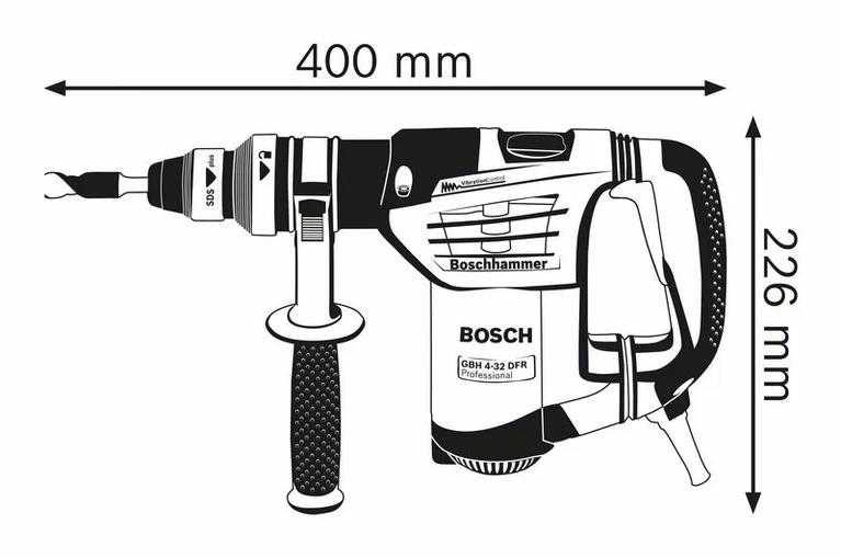 BOSCH - Rotary Hammers Drill With SDS Pl GBH 4-32 DFR