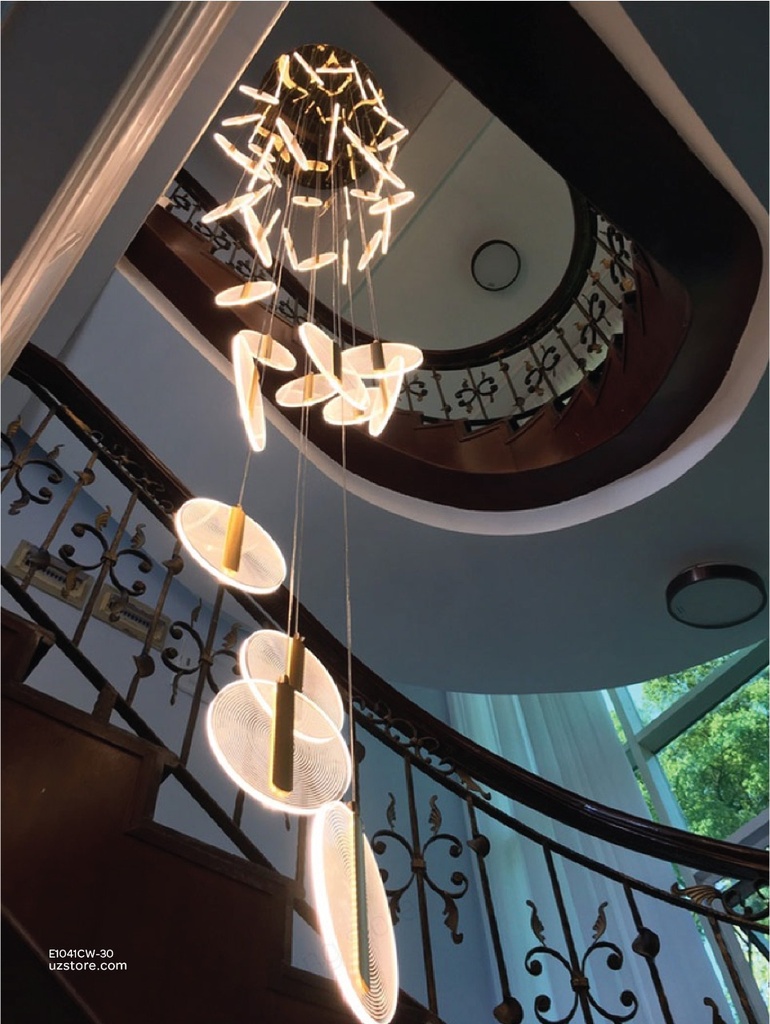 Chandelier 9635/30.GD Q65 H500 78W