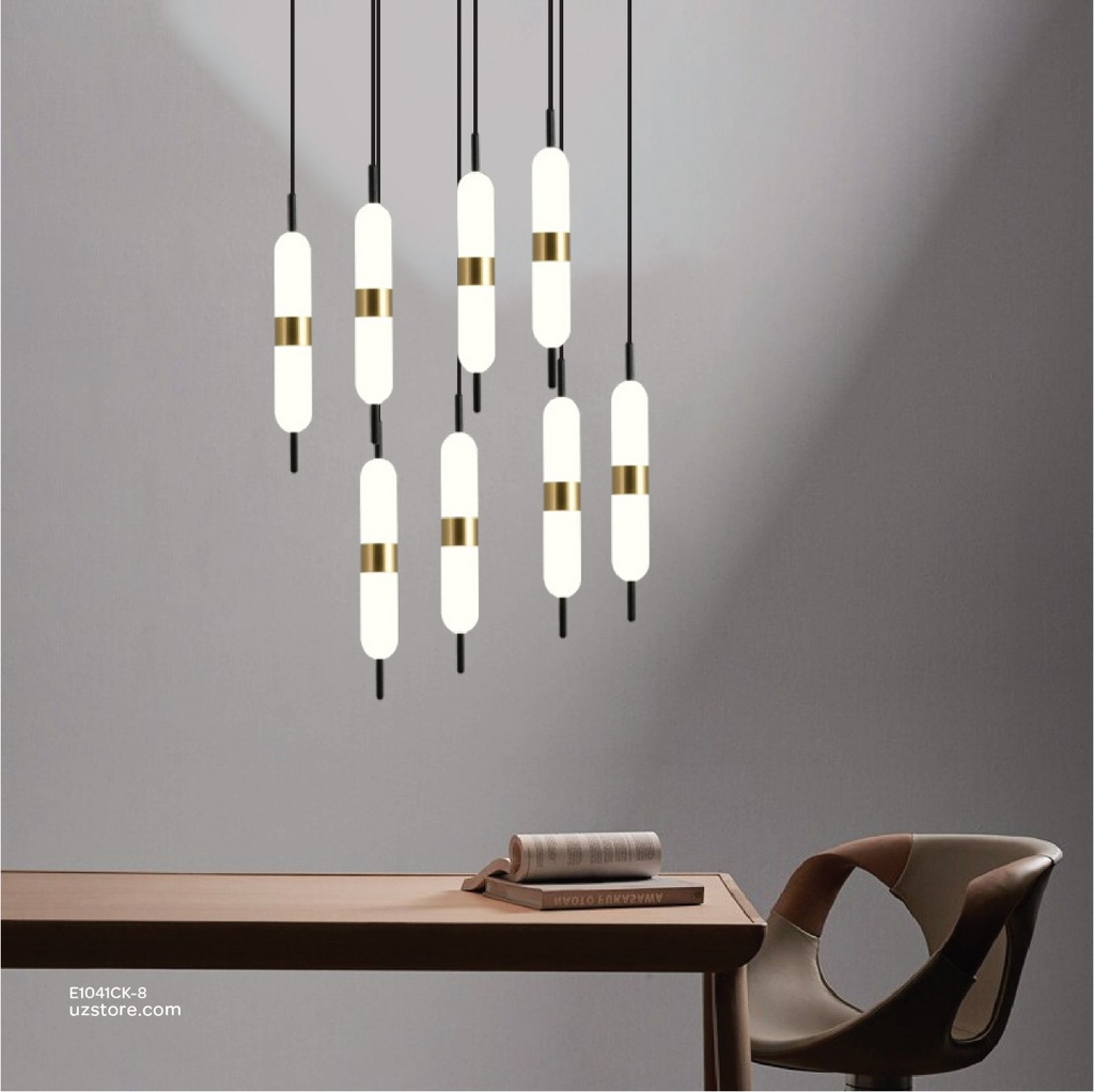 Chandelier 9460/8 rectangular 60*22*100 80W