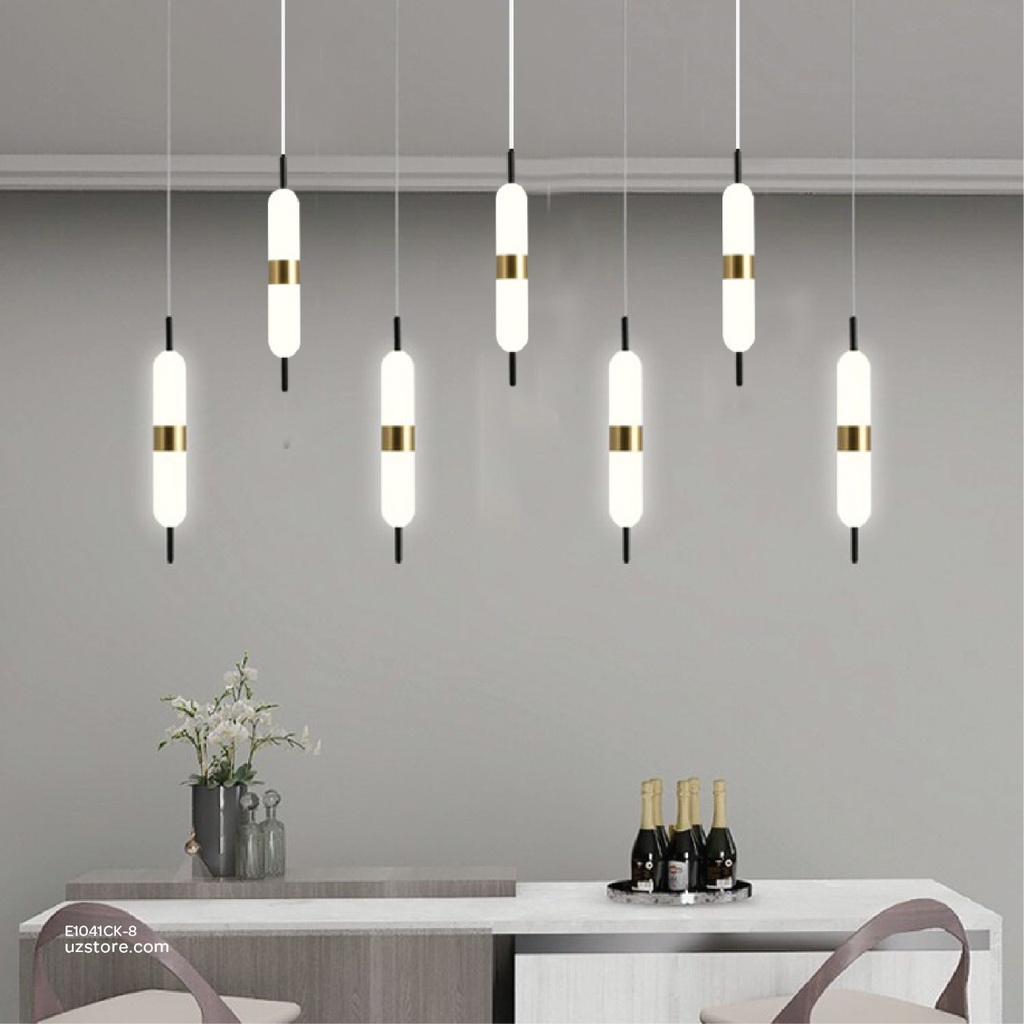 Chandelier 9460/8 rectangular 60*22*100 80W