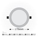 LED spot Light (SAMSUNG 3001) 3W - White
