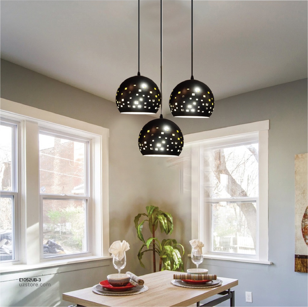 HANGING TRIBLE LIGHT Black 5003/3
