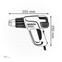 BOSCH - Hot Air gun 2300w - GHG 660 LCD