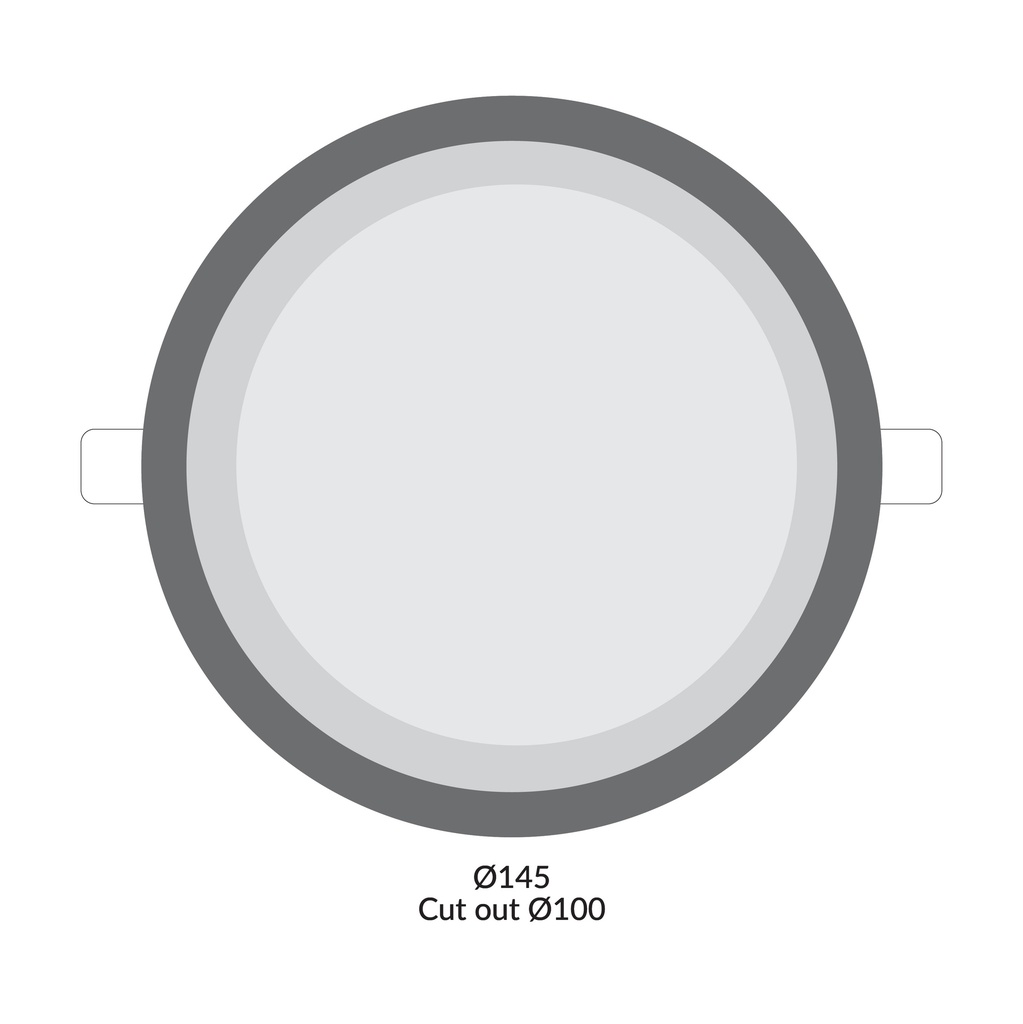 LED spot Light (SAMSUNG 6001P) 12W+4W RD