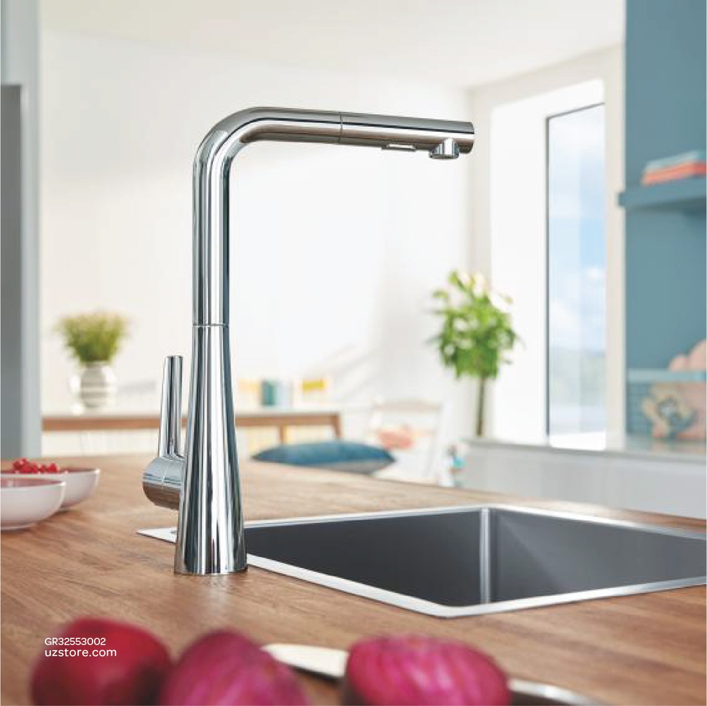 GROHE Zedra OHM sink L-spout Dual Spray 32553002