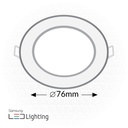 LED spot Light (SAMSUNG 5001) 4W - White