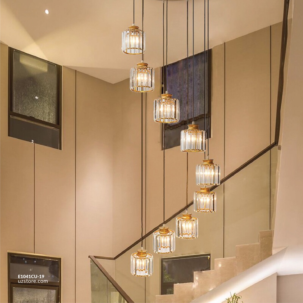 Chandelier 9601/19 GD Q60 H320 E27