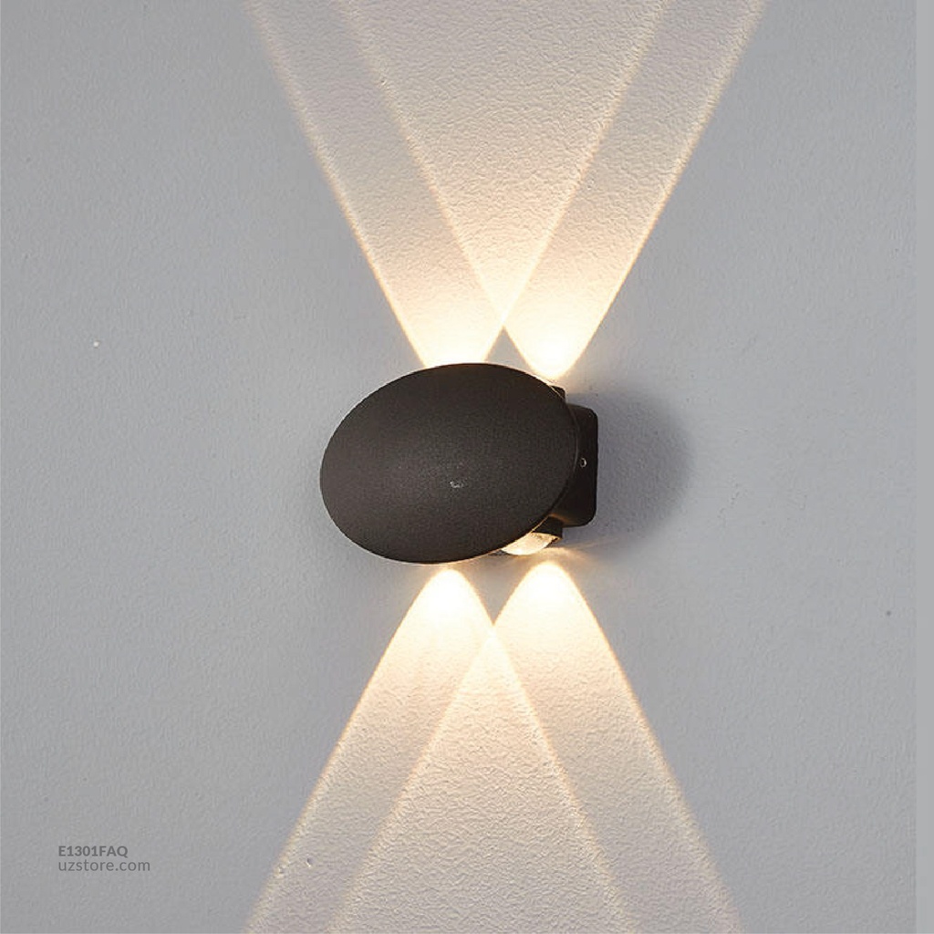 LED Outdoor Wall Light B60199 Black  3000K
