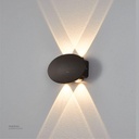 LED Outdoor Wall Light B60199 Black  3000K