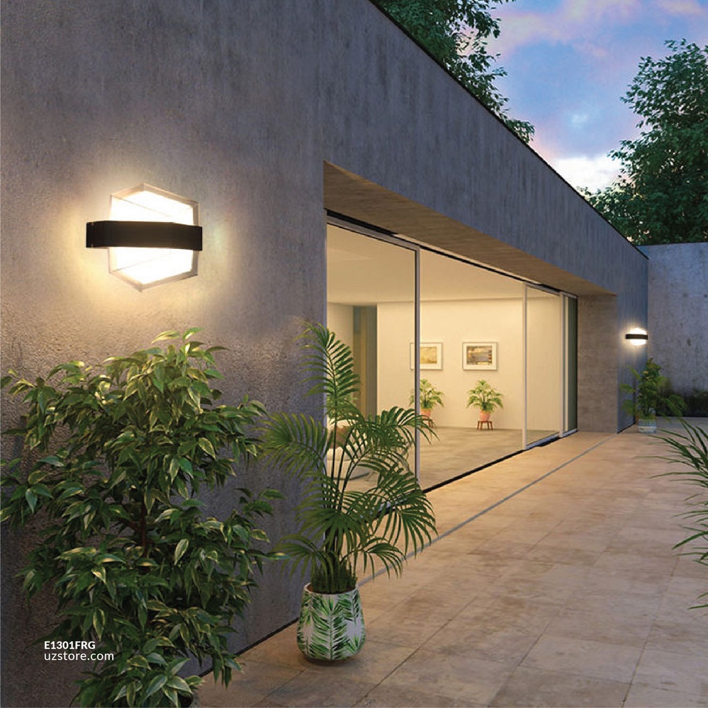 LED Outdoor Wall LIGHT  B60227 WW Black