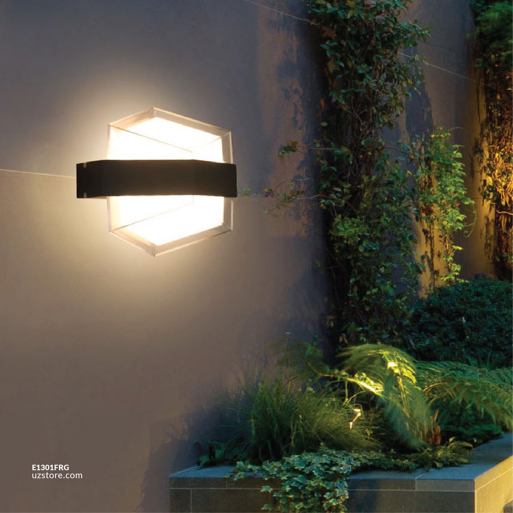 LED Outdoor Wall LIGHT  B60227 WW Black