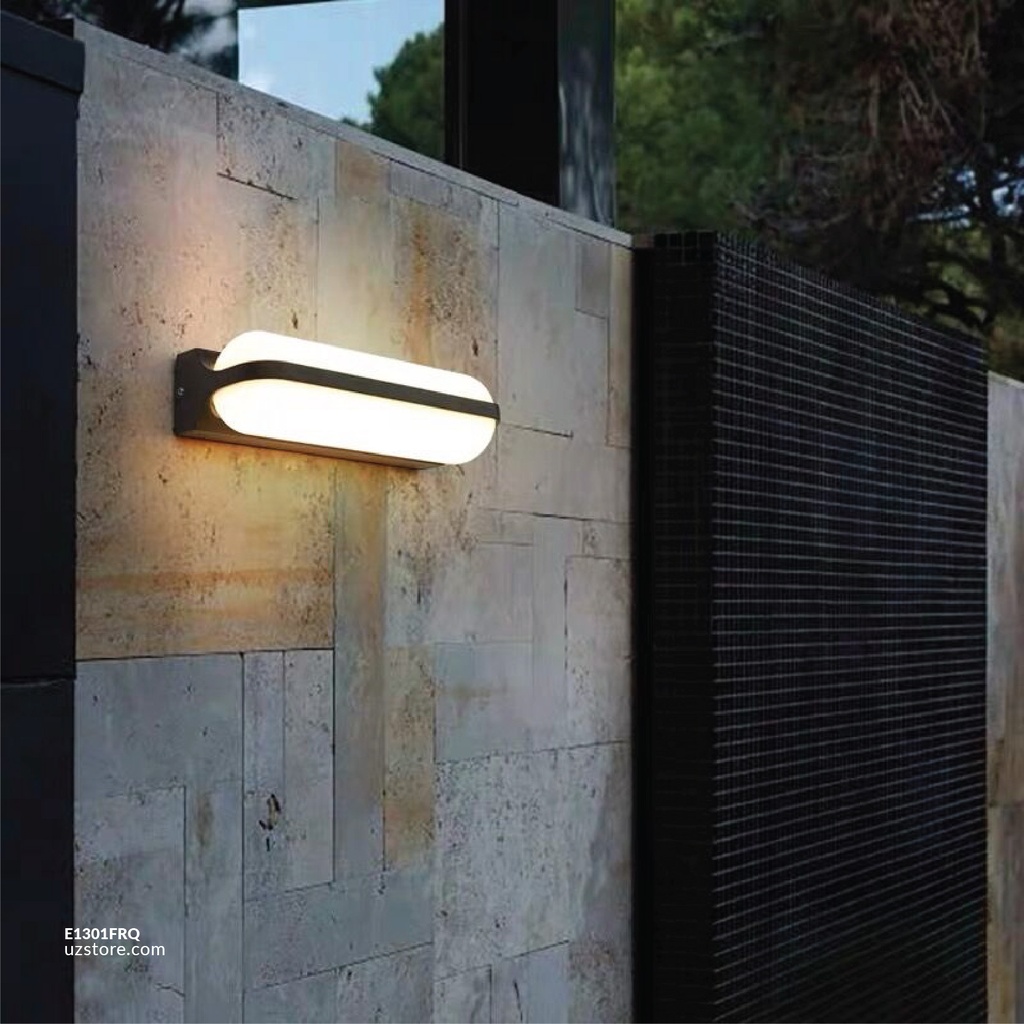 LED Outdoor Wall LIGHT  B60110 WW Black