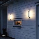 LED Outdoor Wall LIGHT  B60110 WW Black