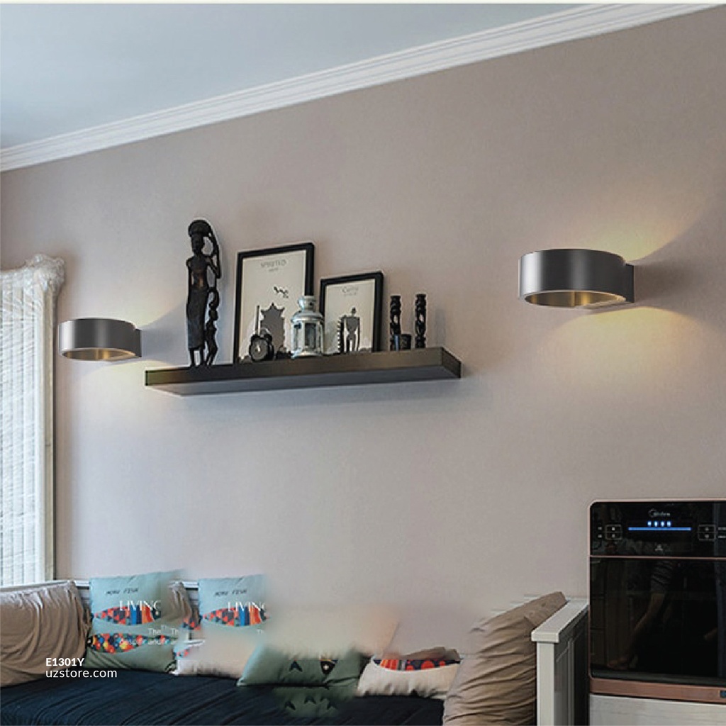 LED Outdoor Wall LIGHT JKF814Y/S 3W WW Silver