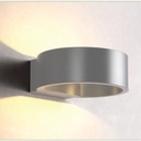 LED Outdoor Wall LIGHT JKF814Y/S 3W WW Silver