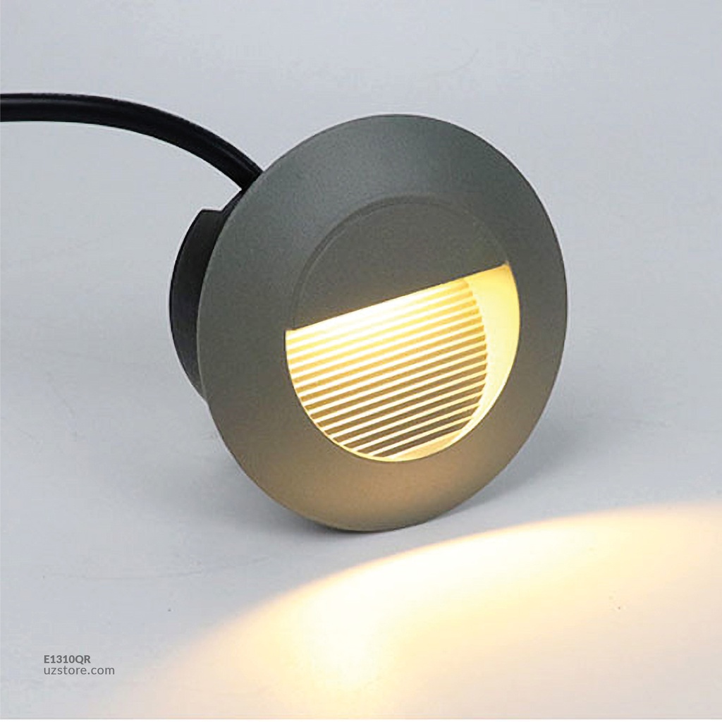 LED Outdoor Wall LIGHT JKD690Y 3W WW DARK GREY