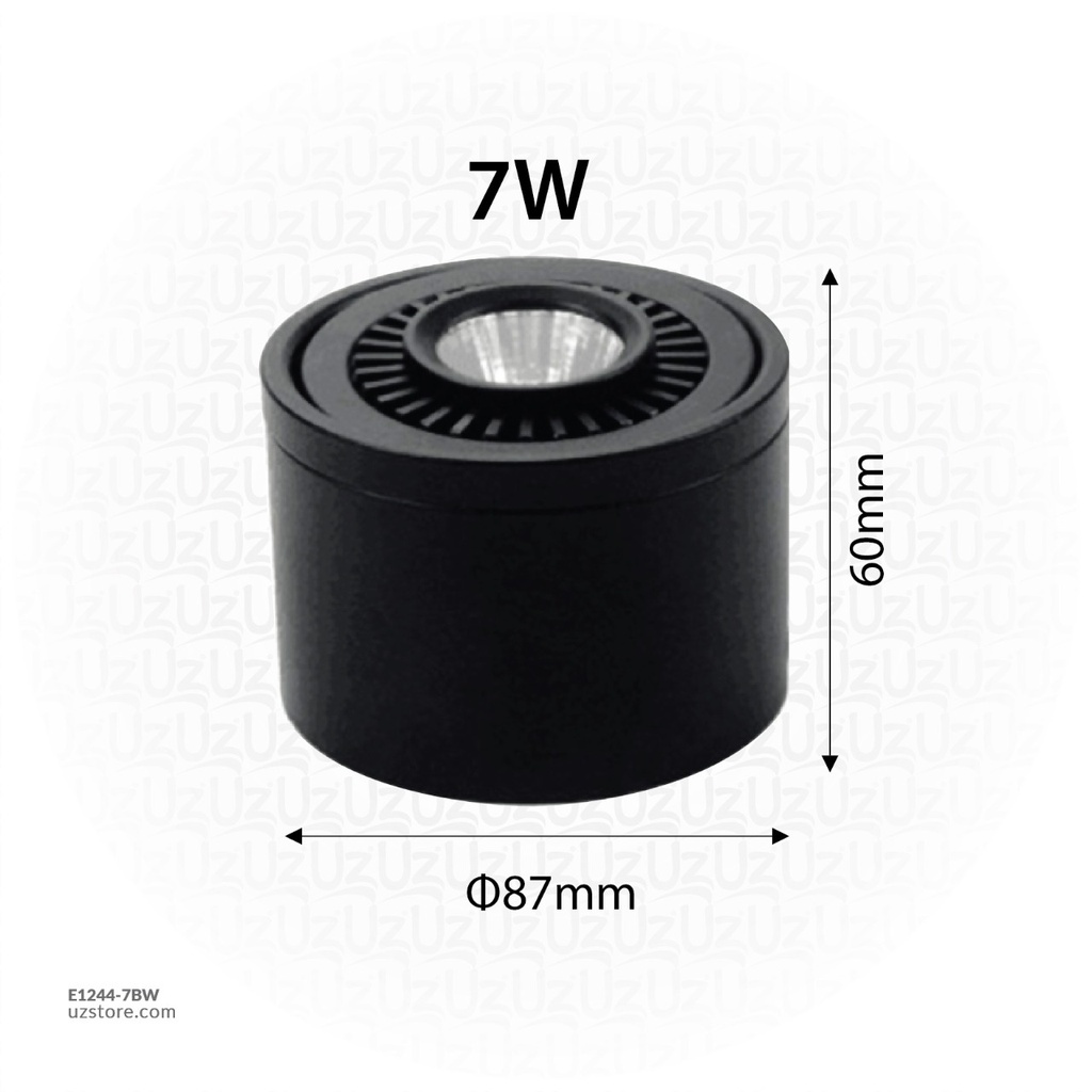 Focus Light TDM-A022 7W 87*60 Black