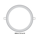 LTF 3W Round Panel light Sigma Daylight