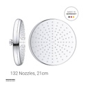 GROHE NTempesta 210 headshower 9,5l 26410000