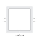 LTF 9W Square Panel light Sigma Daylight