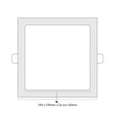 LTF 15W Square Panel light Sigma Daylight
