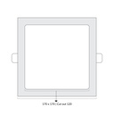LTF 12W Square Panel light Sigma Daylight