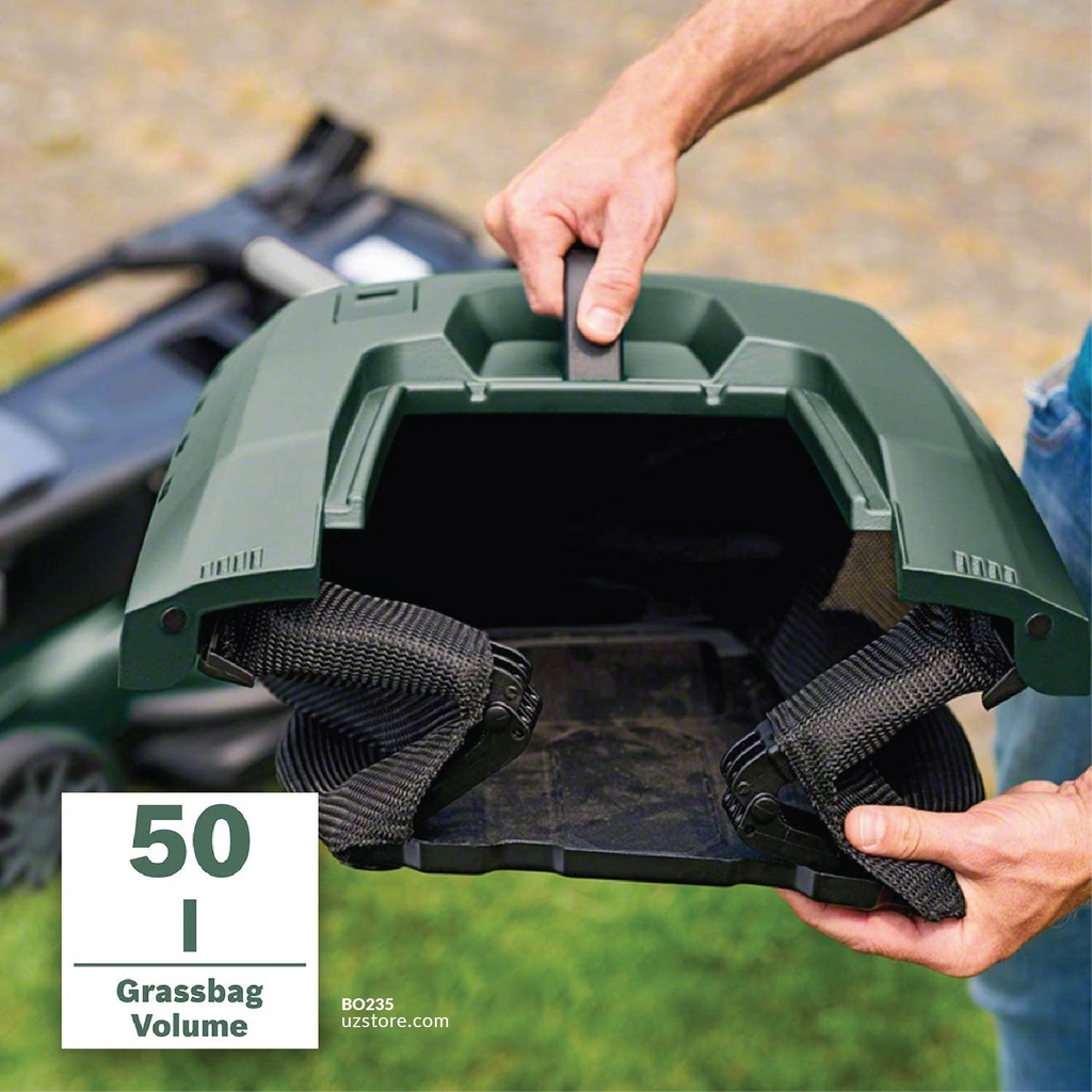 Bosch Advanced Rotak 750 Lawnmower - Green