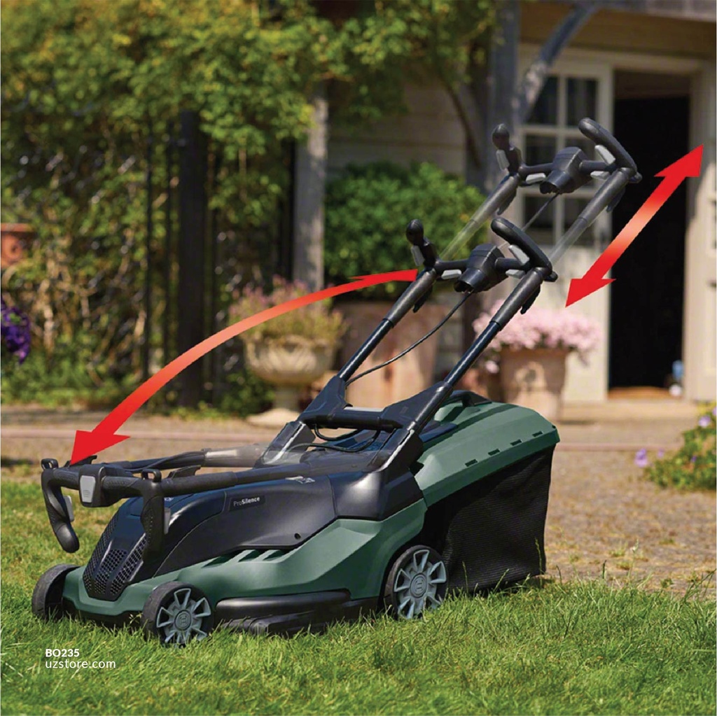 Bosch Advanced Rotak 750 Lawnmower - Green