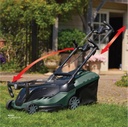 Bosch Advanced Rotak 750 Lawnmower - Green