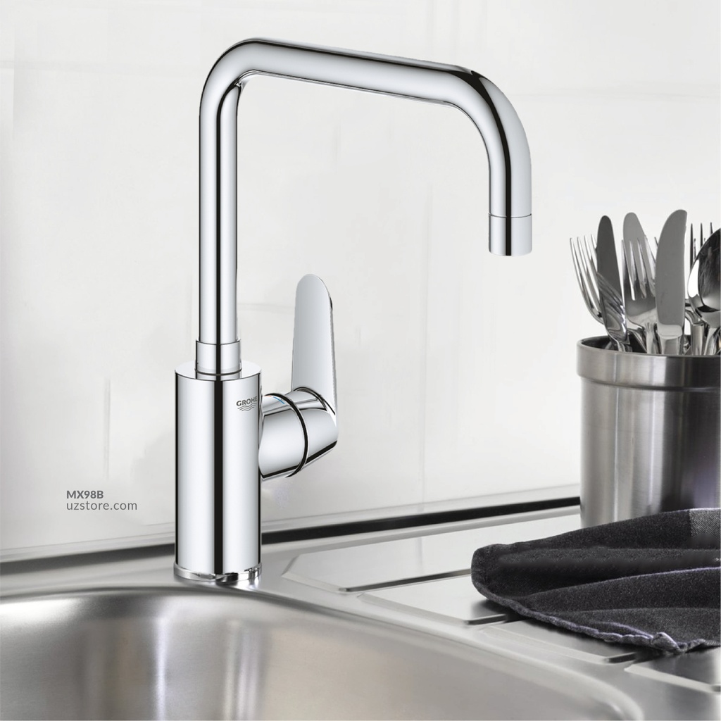 Grohe Eurodisc Cosmopolitan Single-Lever Sink Mixer,