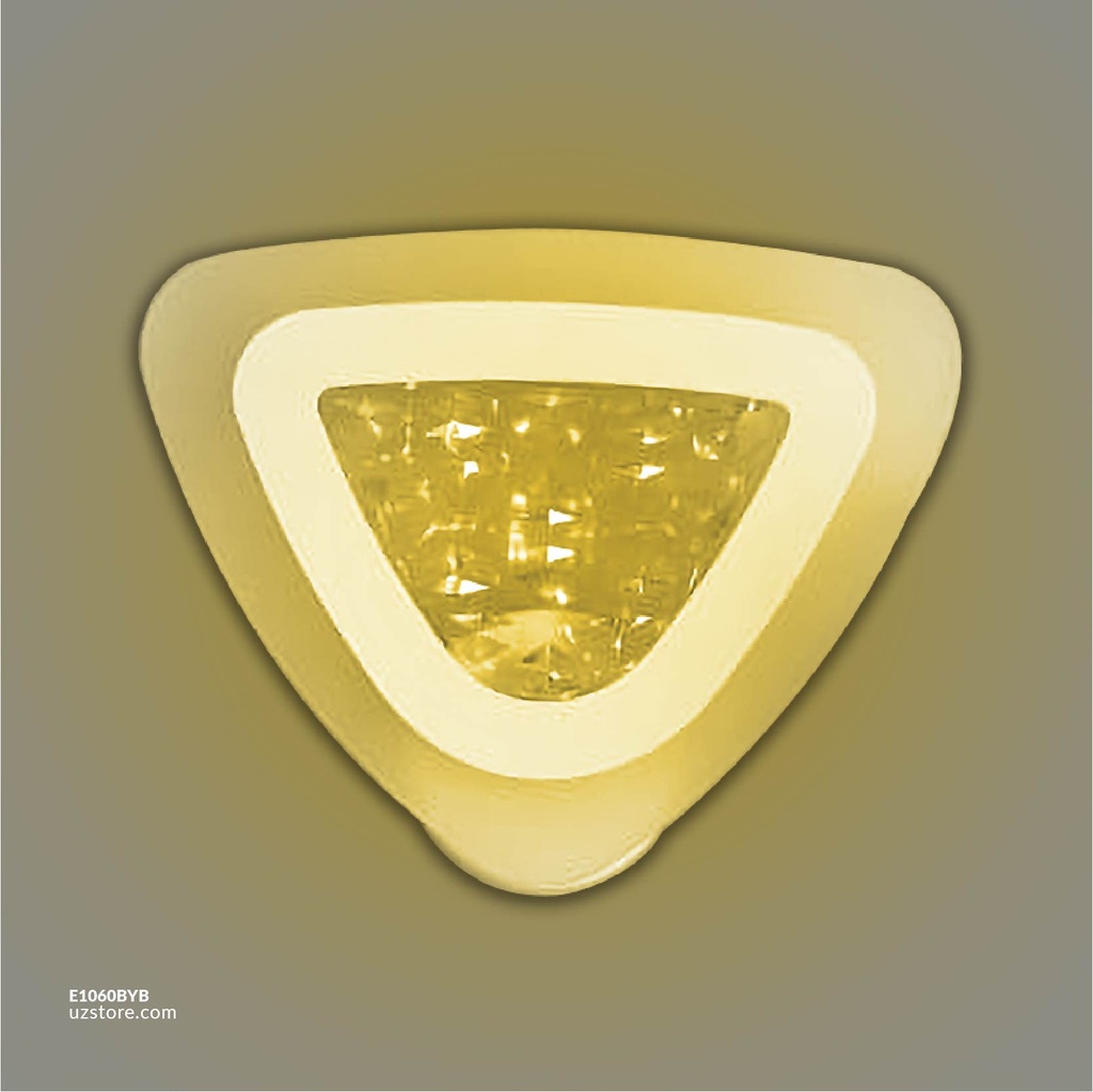 LED Wall Light 2054BK BL+WW