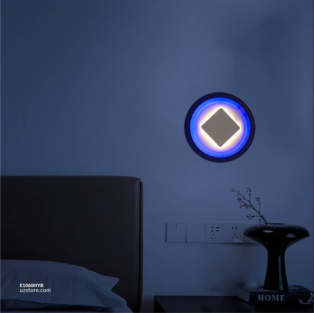 LED Wall Light  BL+WW