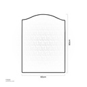 Mirror KH1618 80*60 Thincknes 4mm