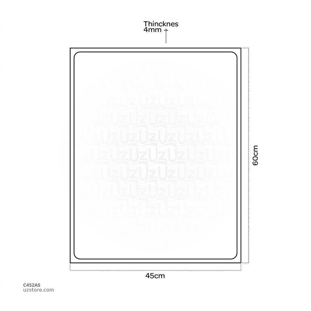 Mirror KH1505 60*45 Thincknes 4mm
