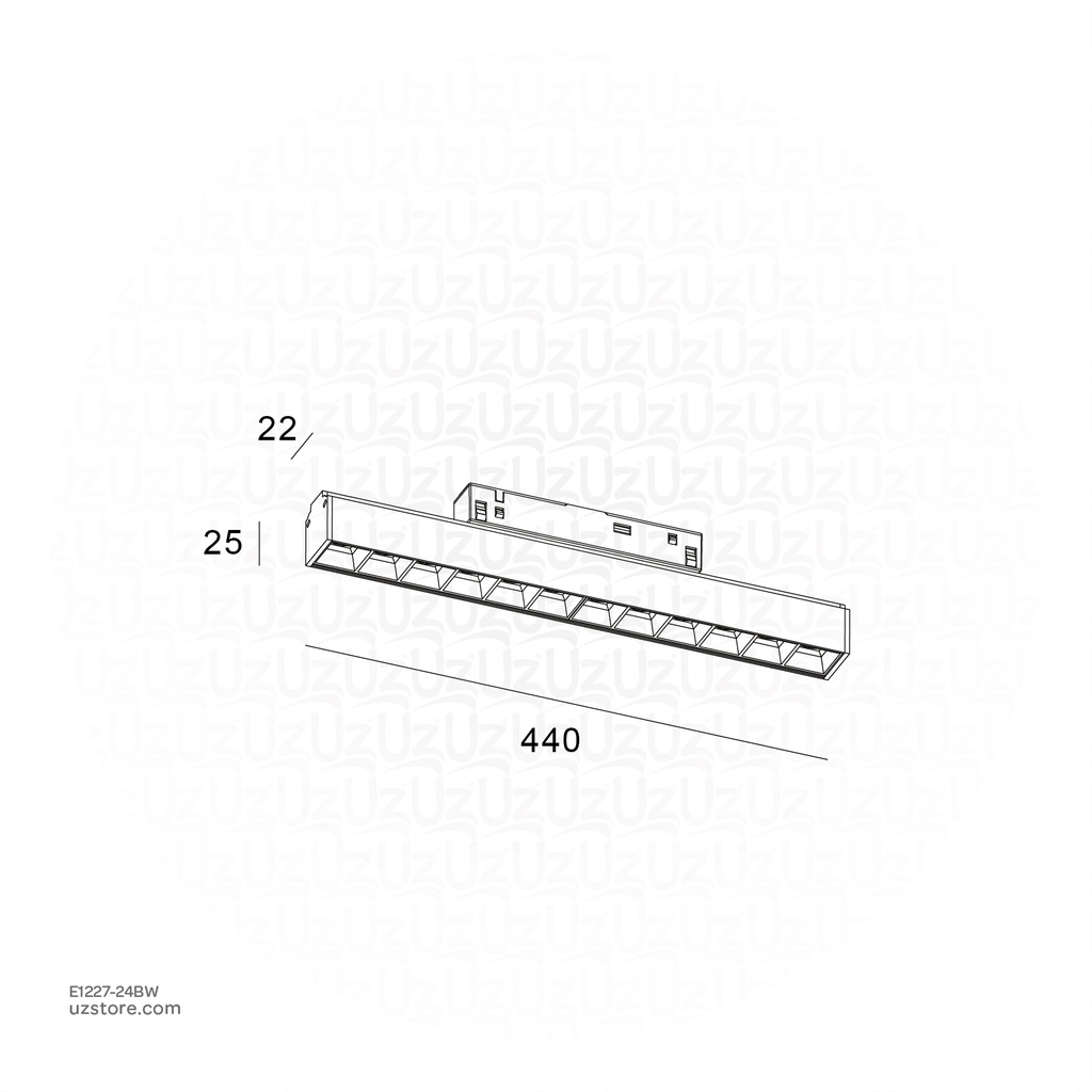 Magnet Track lamp(48V) 24W  410059