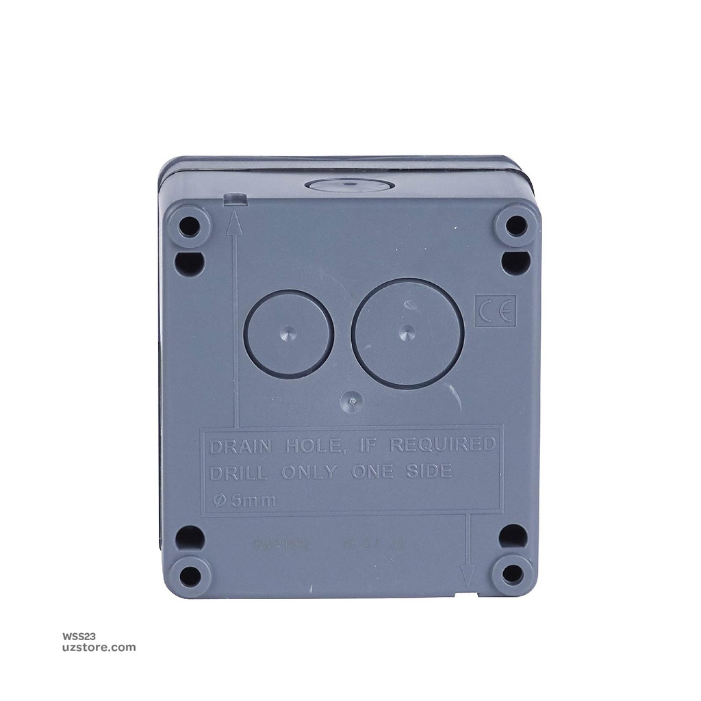 3 Gang 2 way Switch 3*3 Schneider Weatherproof