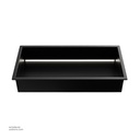 Matte Black Stainless steel Single Niche walls with light  , B1021B-LED