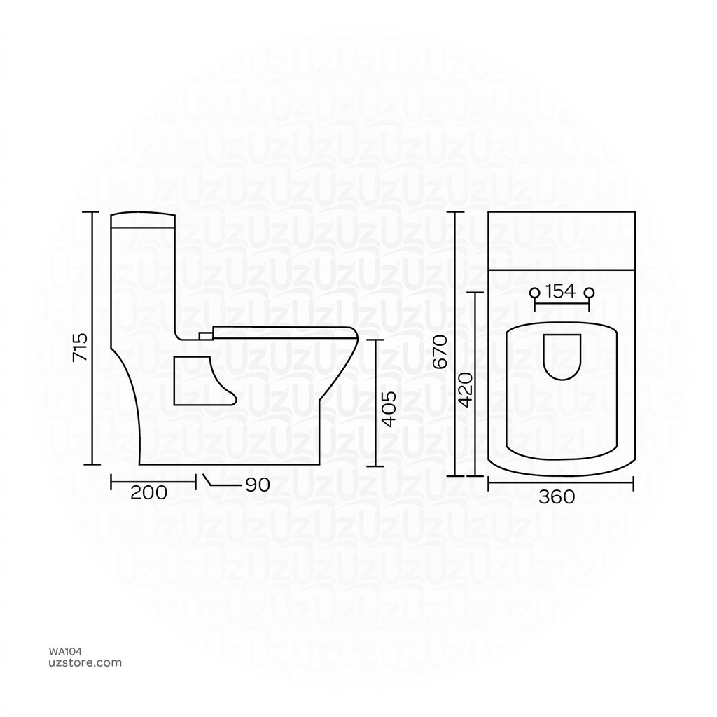 EWC One Piece India Conflo 38 225MM