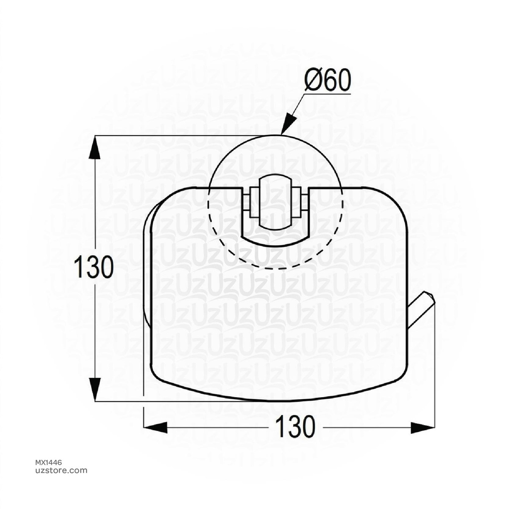 Kludi Rak Toilet Paper Holder RAK21004