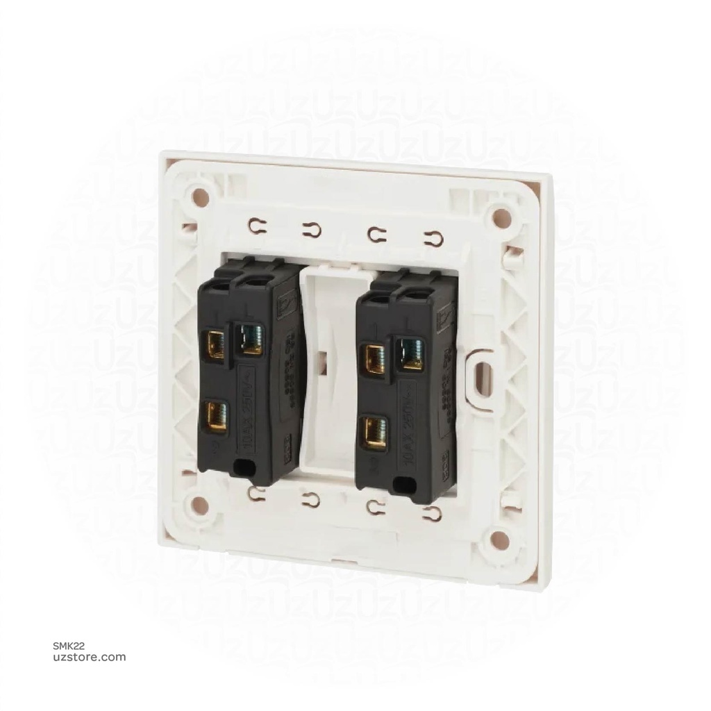 D.B Switch (20A) 3*3 MK White