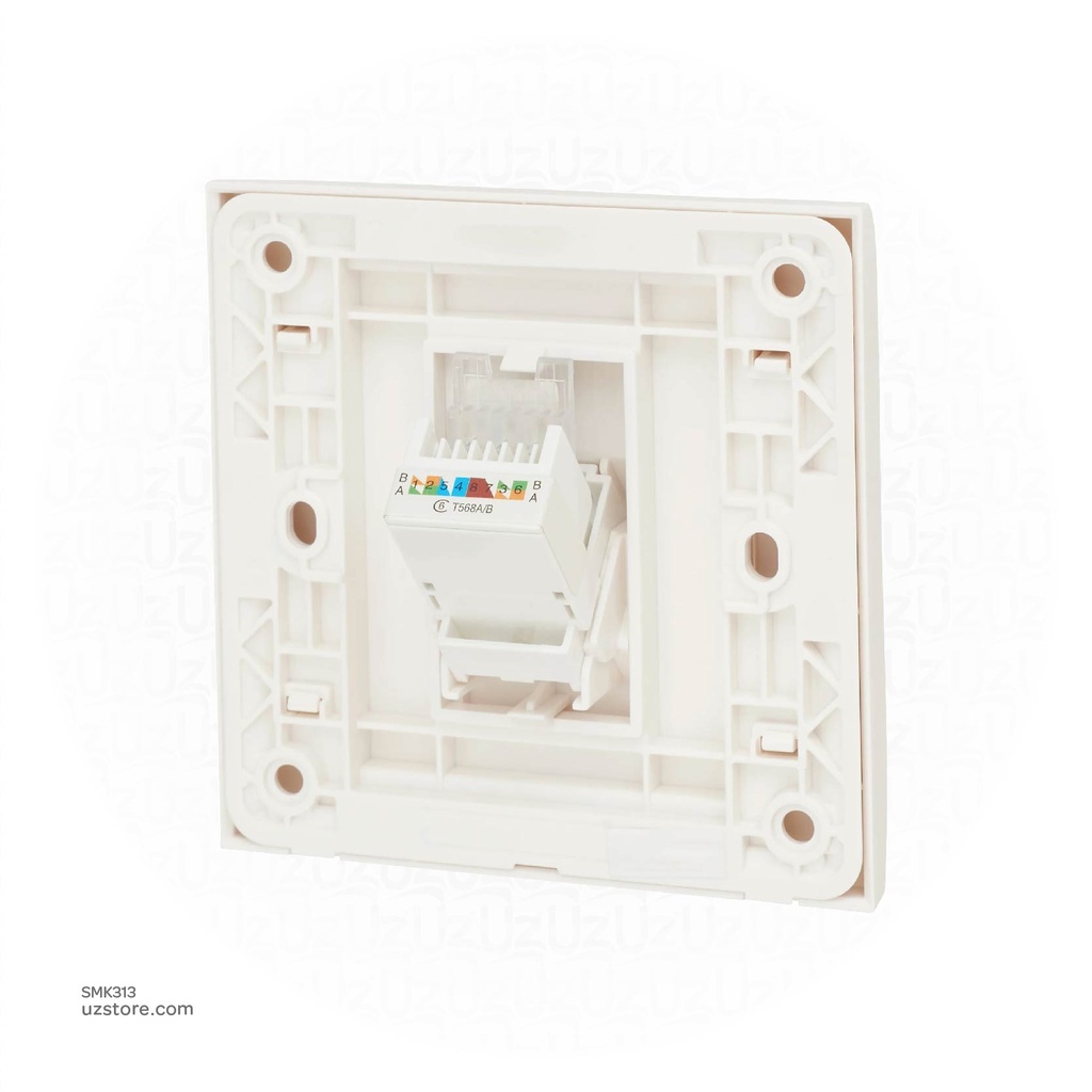 Net Switch 1pin 3*3 MK White