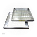 Mazaya Manhole Aluminium 70x70 6.5CM width