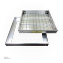 Mazaya Manhole Aluminium 90x90 6.5CM width